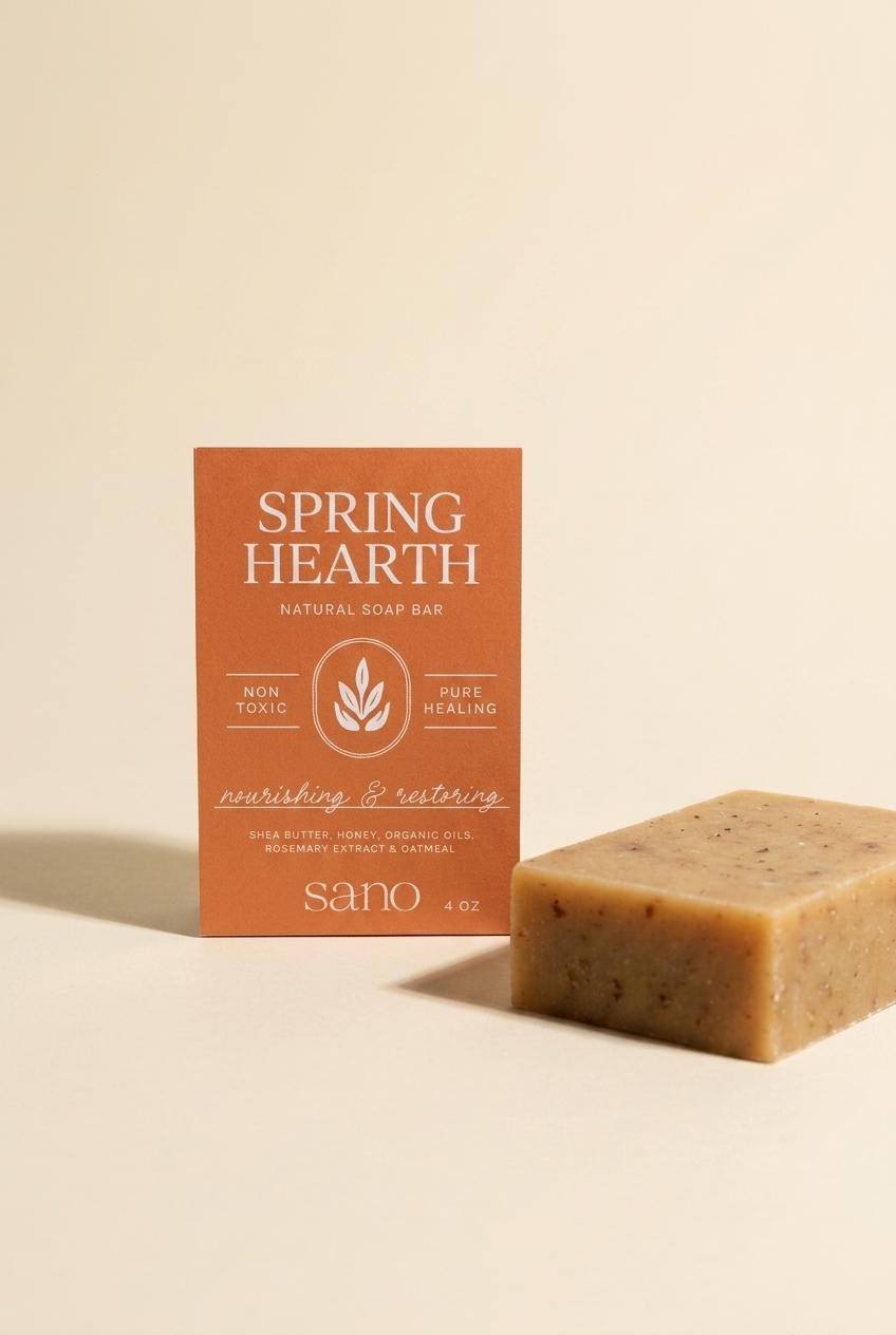 Spring Hearth Natural Soap Bar — variant 2